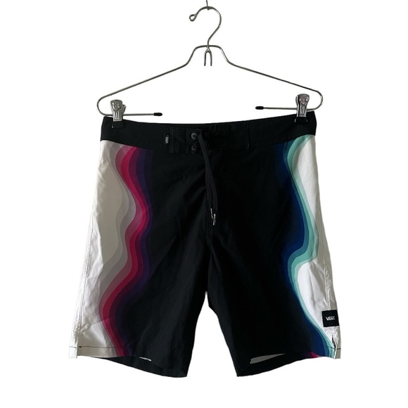 Like New! Vans Multicolor Swim Trunks sz 28 - Picture 1 of 11